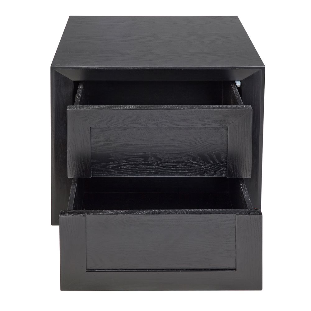 Balmain Oak Tall Bedside Table