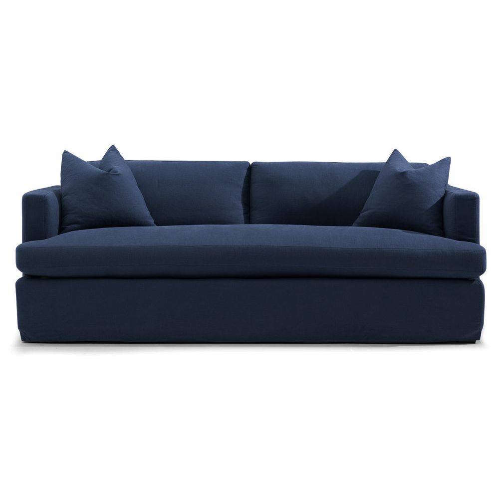 Birkshire Slip Cover 3 Seater Sofa in Navy