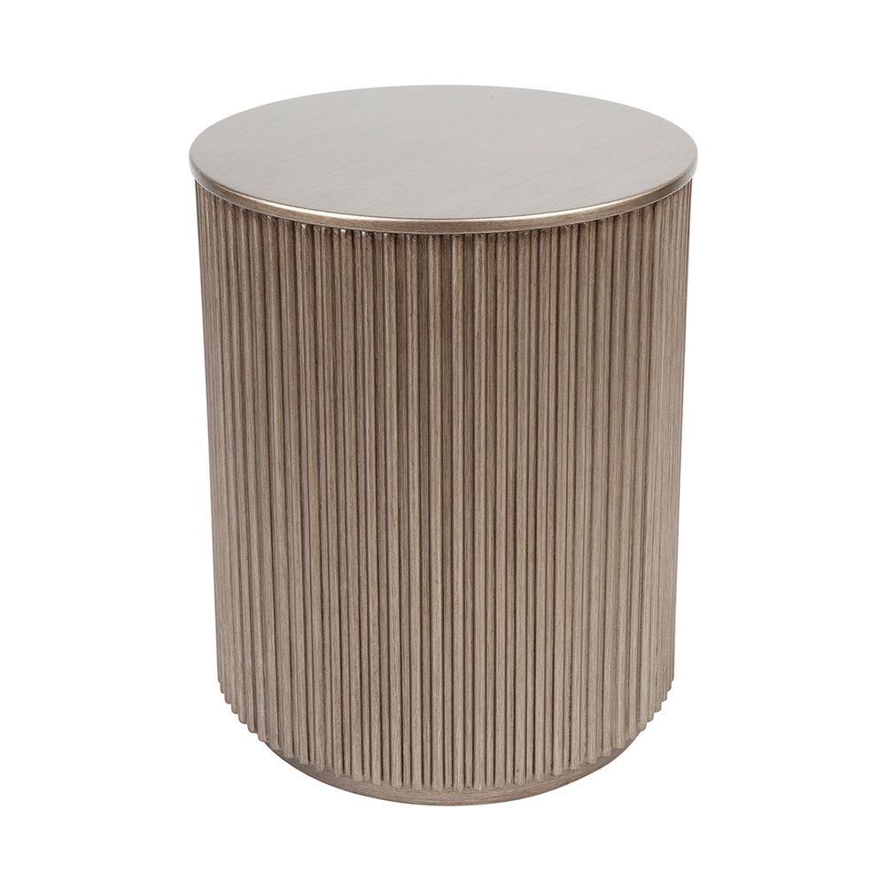 Nomad Side Table in Antique Gold