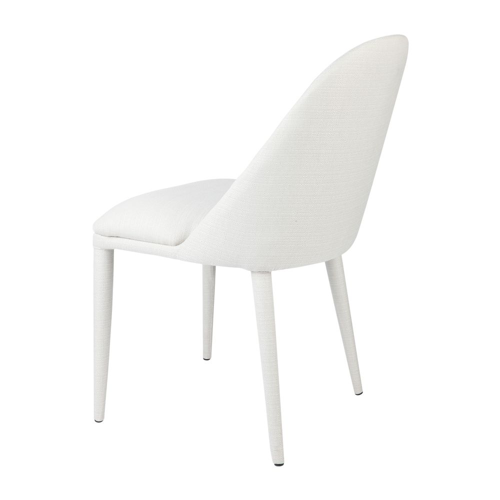 Dante Panelled Dining Chair in Natural - Set of Two