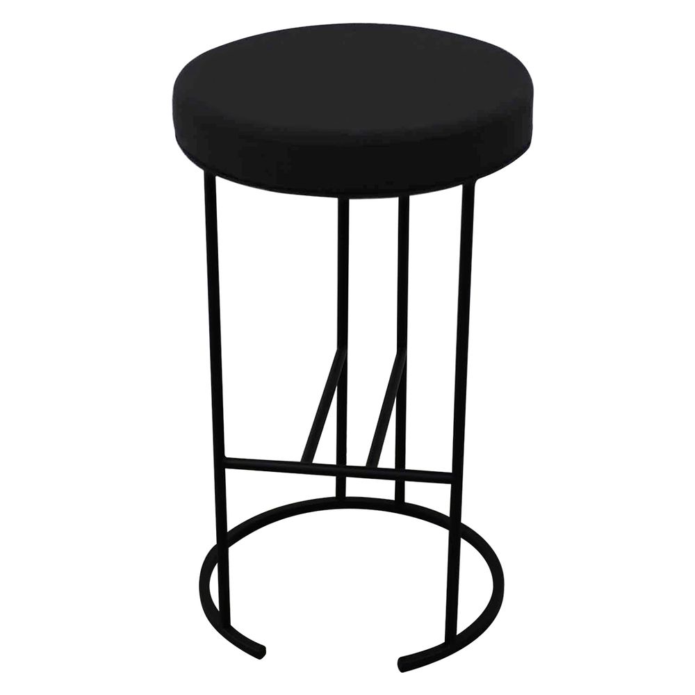 Blackley Black Iron Kitchen Stool