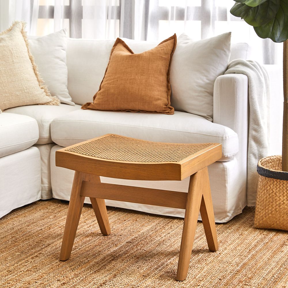 Cuban Rattan Stool
