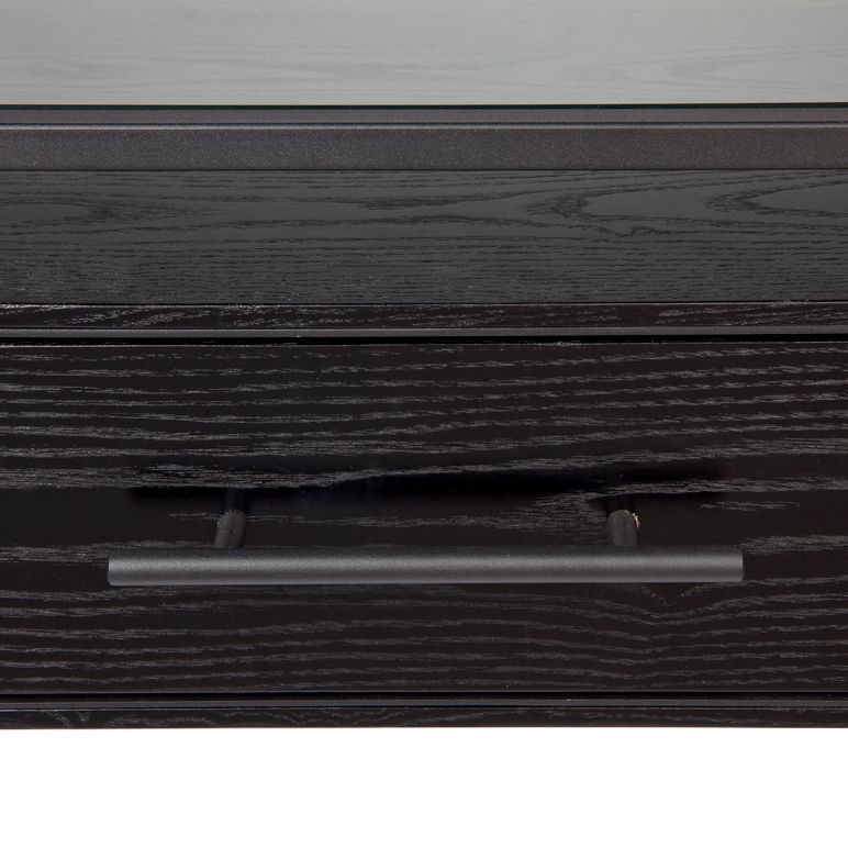 Vogue Small Bedside Table in Black