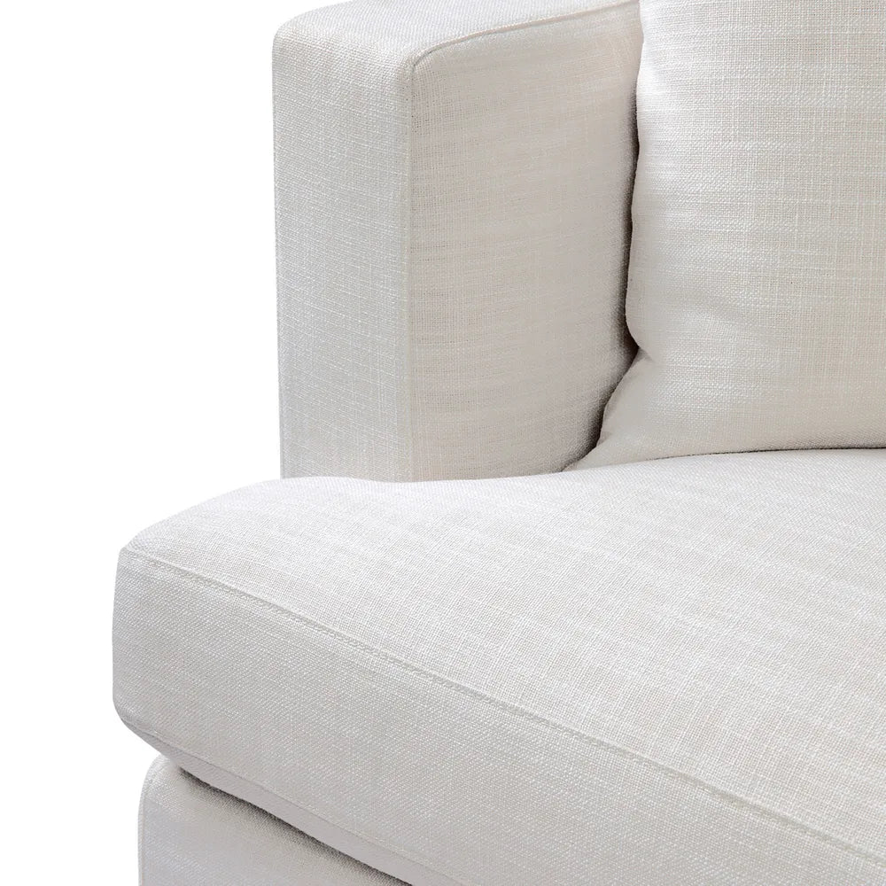 Birkshire 3 Seater Slip Cover Sofa in Linen
