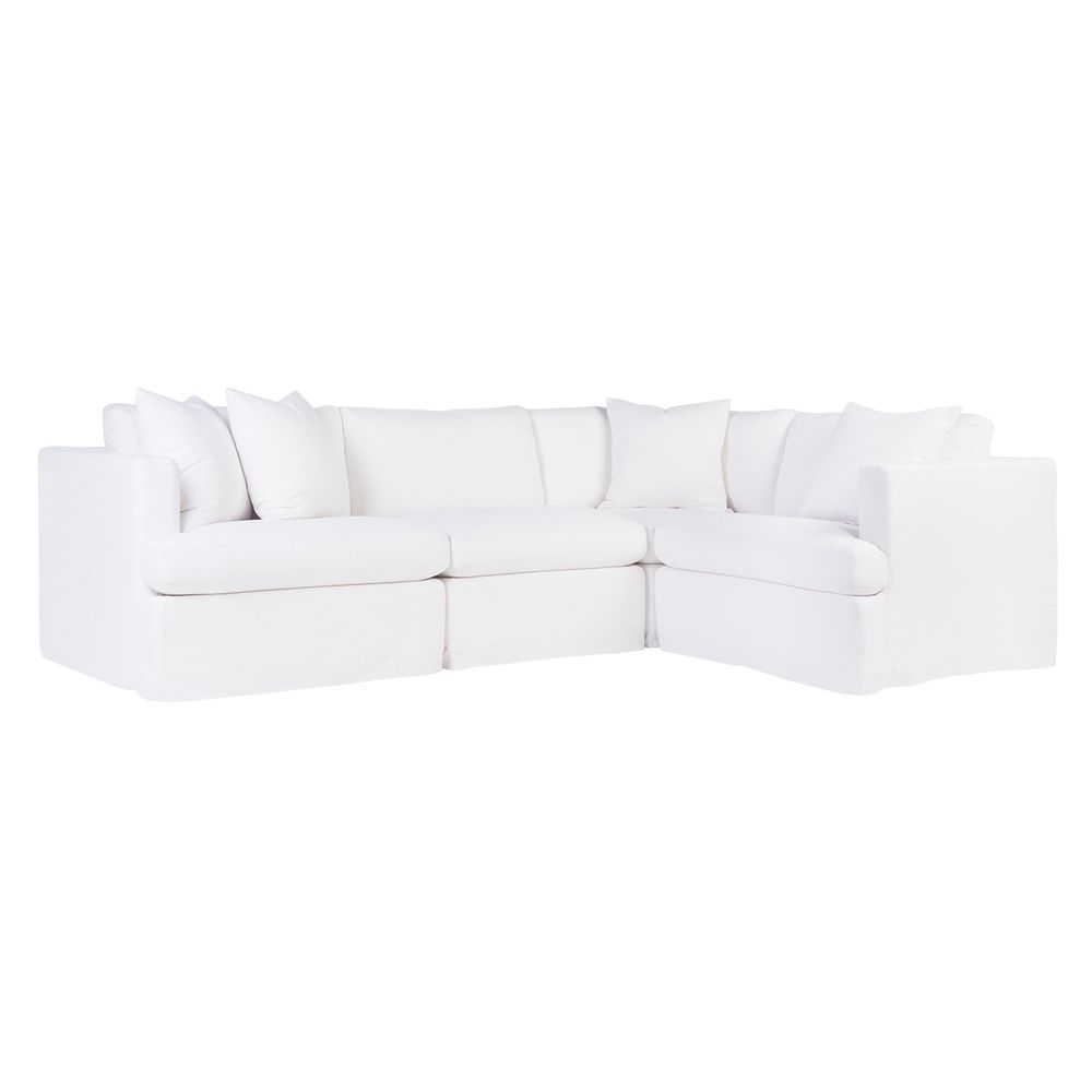 Birkshire Slip Cover Modular Right Hand Facing Sofa