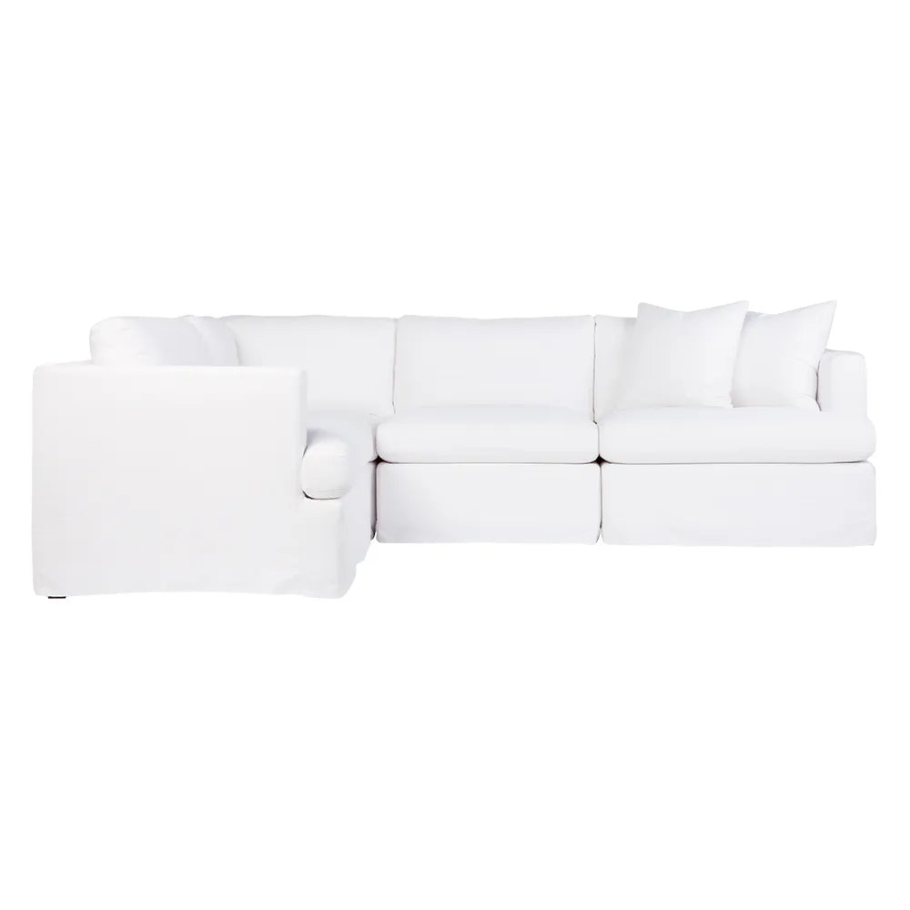 Birkshire Slip Cover Modular Left Hand Facing Sofa