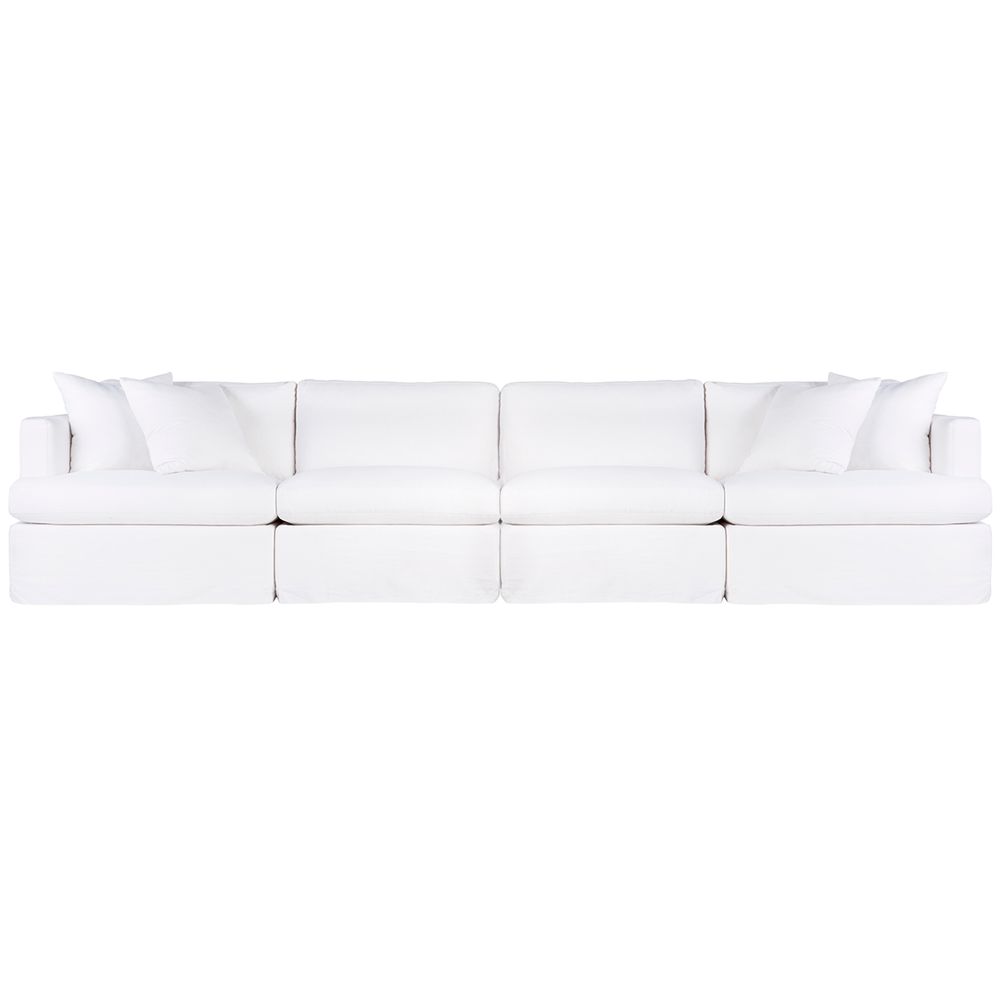 Birkshire Slip Cover Modular 4 Seater Sofa