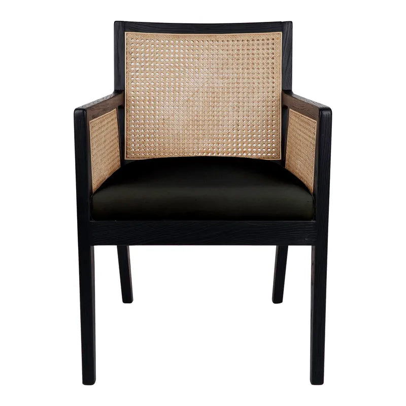 Kane Black Rattan Carver Chair