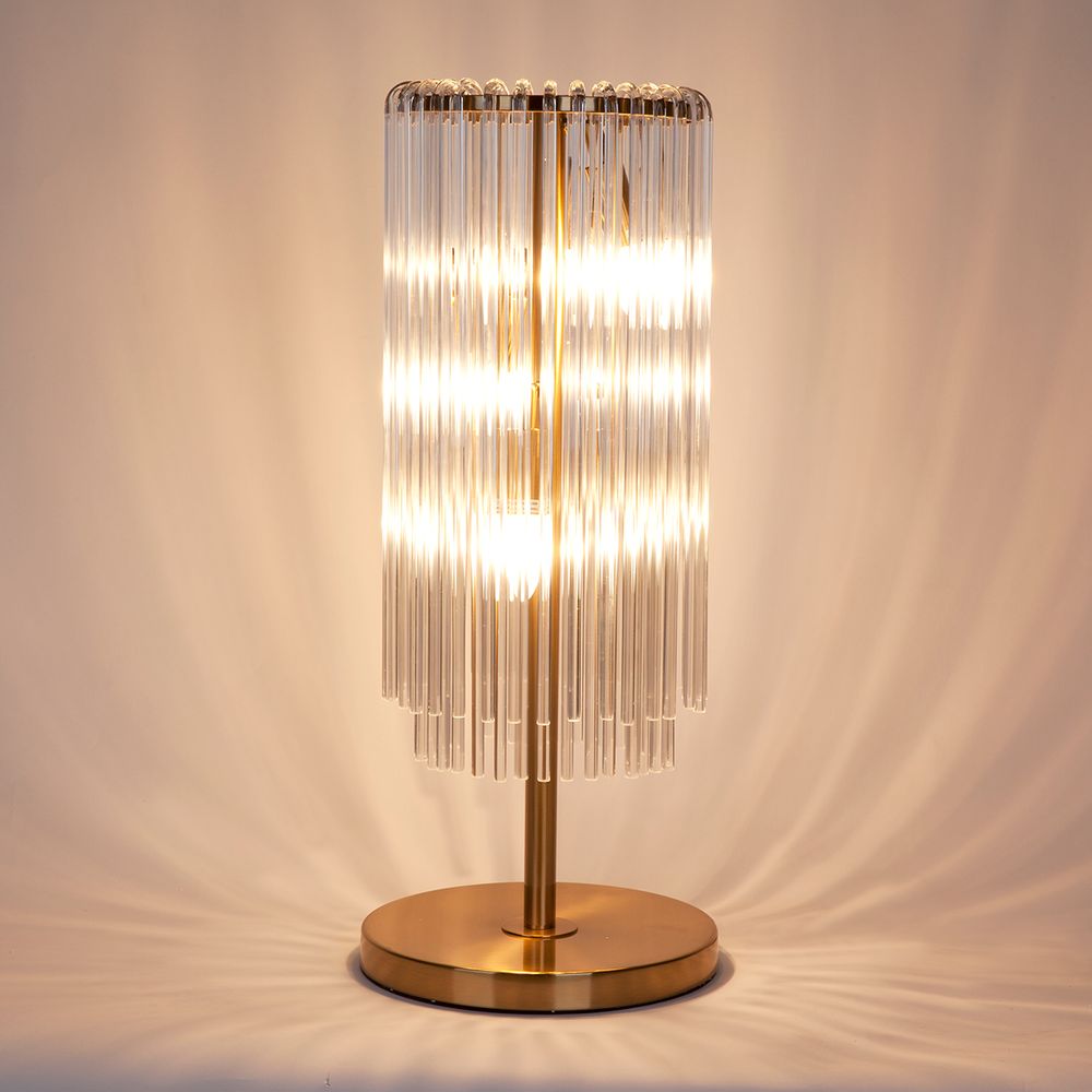 Zara Table Lamp - Brass