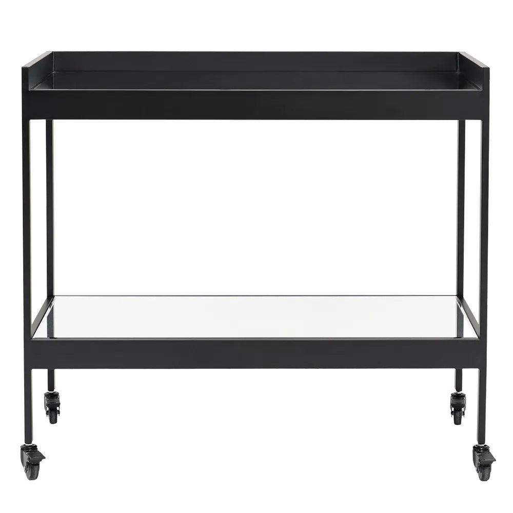 Fenton Drinks Trolley in Black