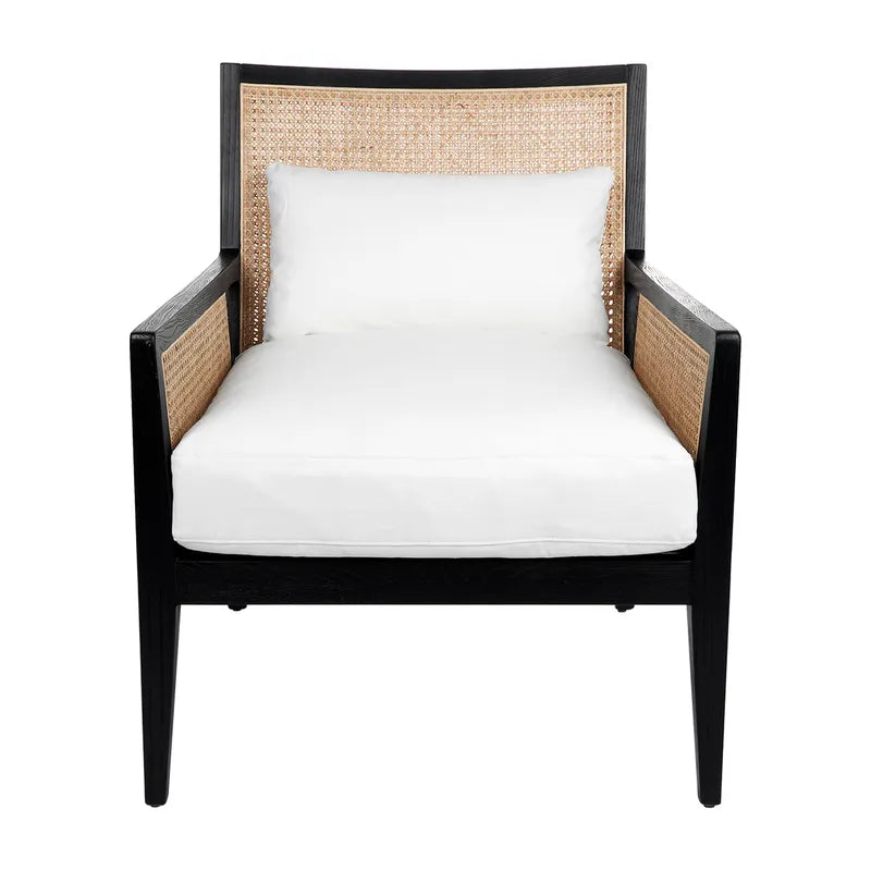 Kane Black Rattan Arm Chair