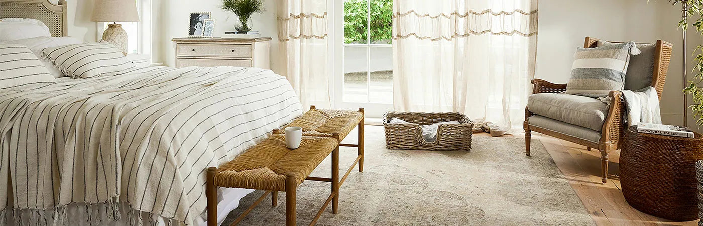 Rattan Drum Stool
