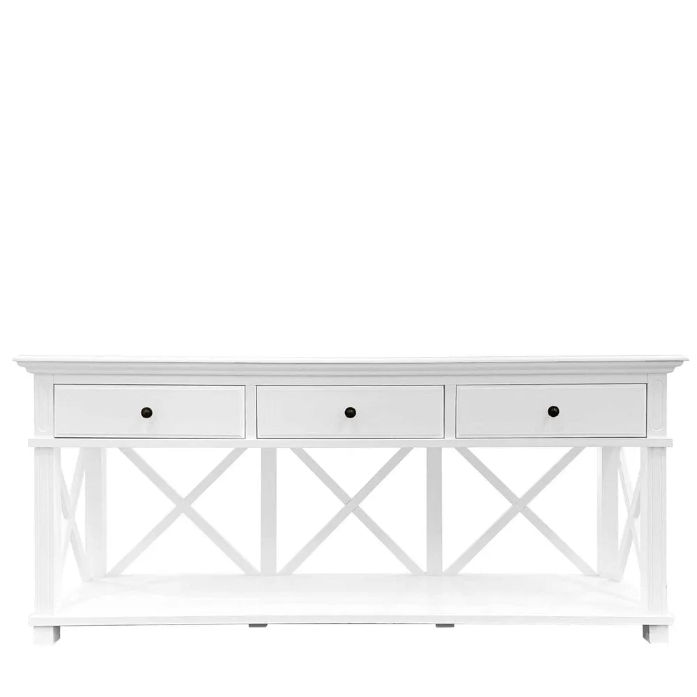 Rosebud Console in White