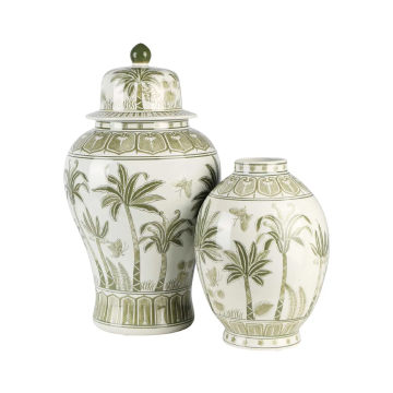 Plantation Vase in Green