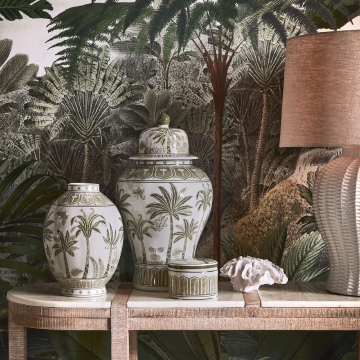 Plantation Vase in Green
