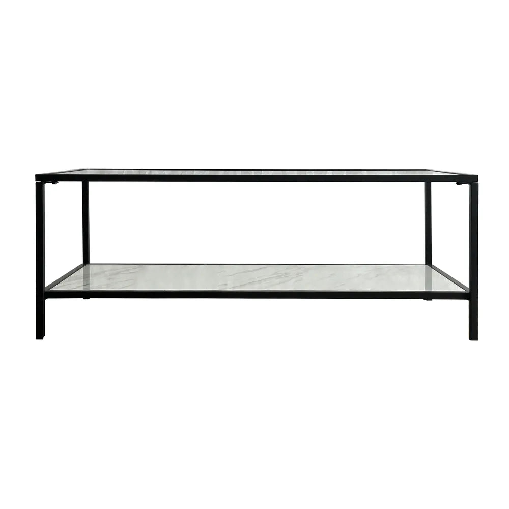 Denver Glass & Marble Coffee Table