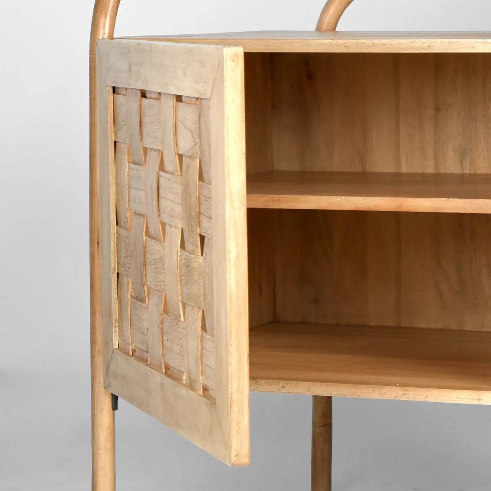 Interwoven Bedside Table