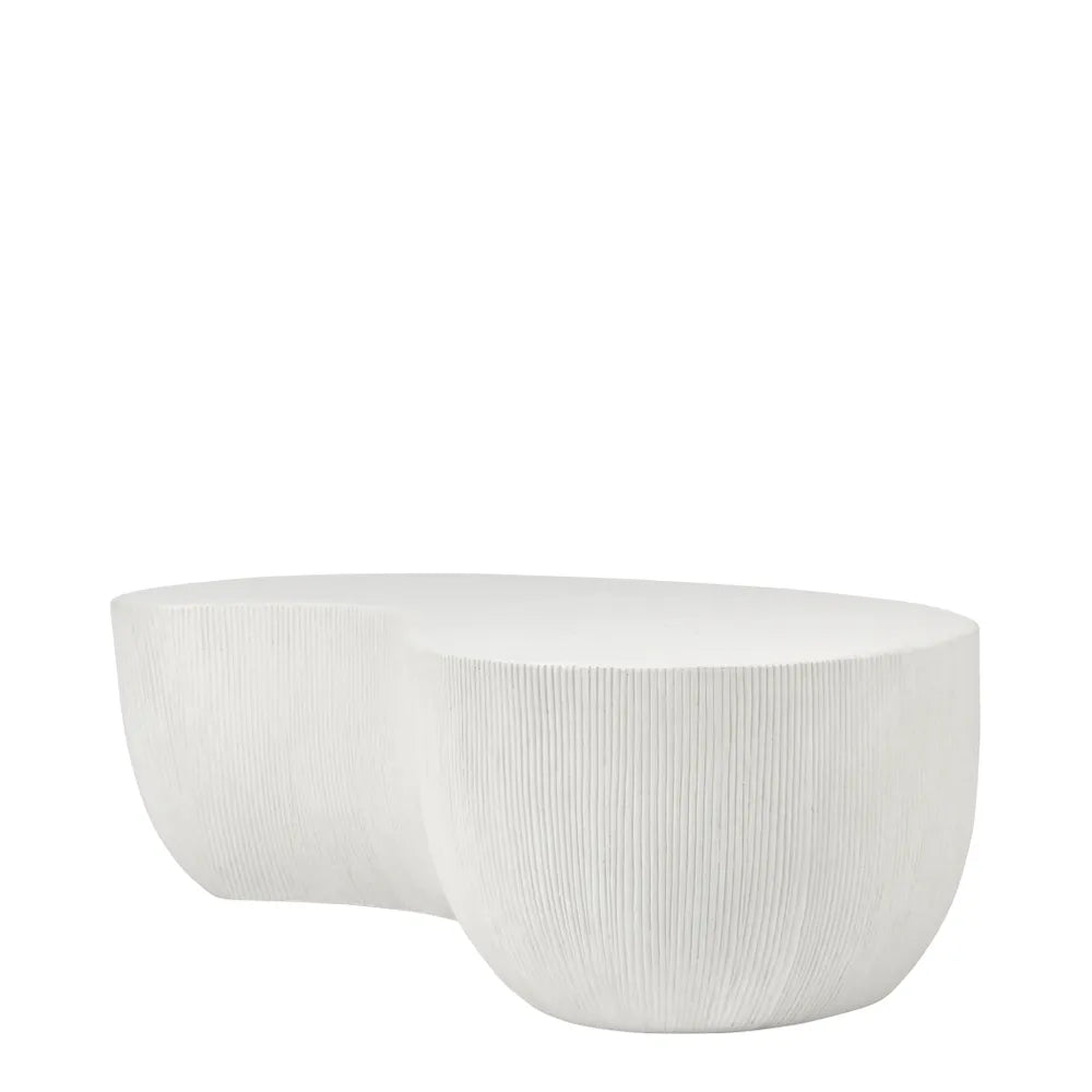 Arc Coffee Table in White