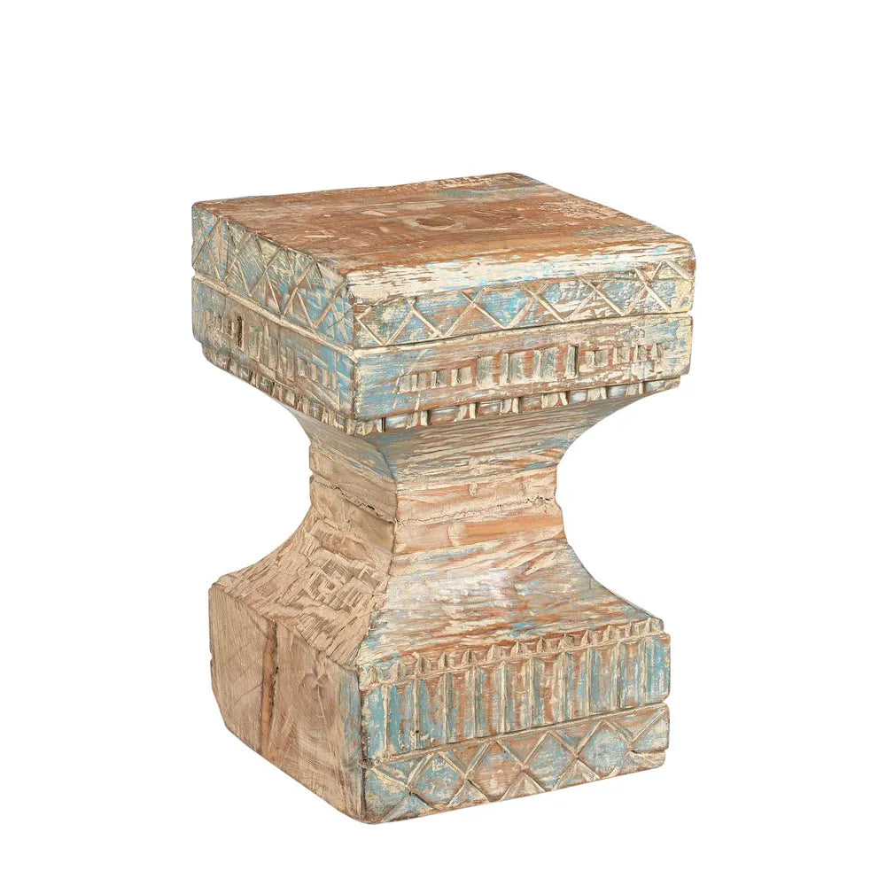 Tarkel Stool/Side Table in Natural
