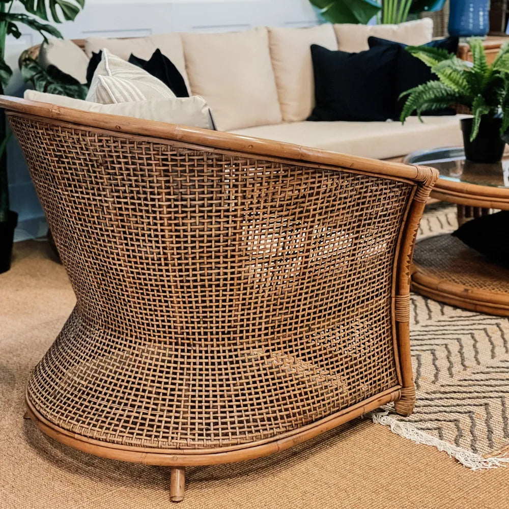 Carmen Rattan Armchair