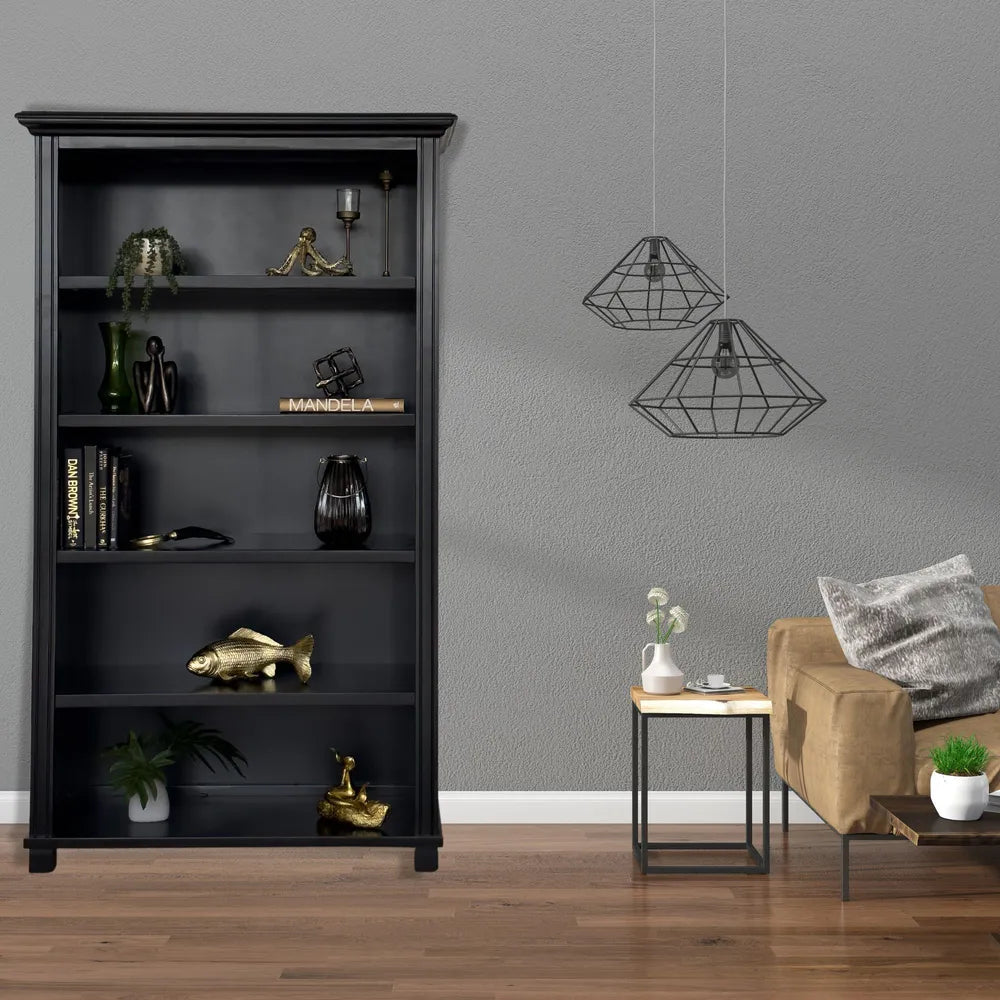 Rosebud Bookshelves in Black