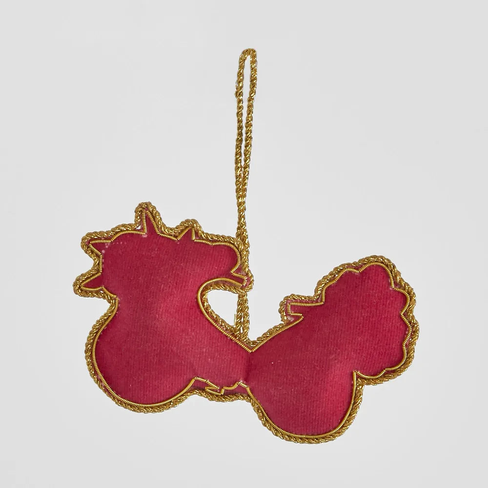 Bicycle Sequin Hanging Decoration