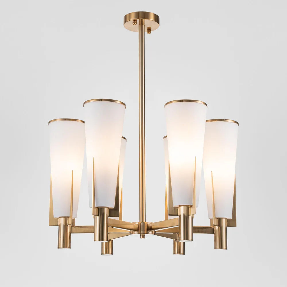 Germaine Chandelier in Antique Brass