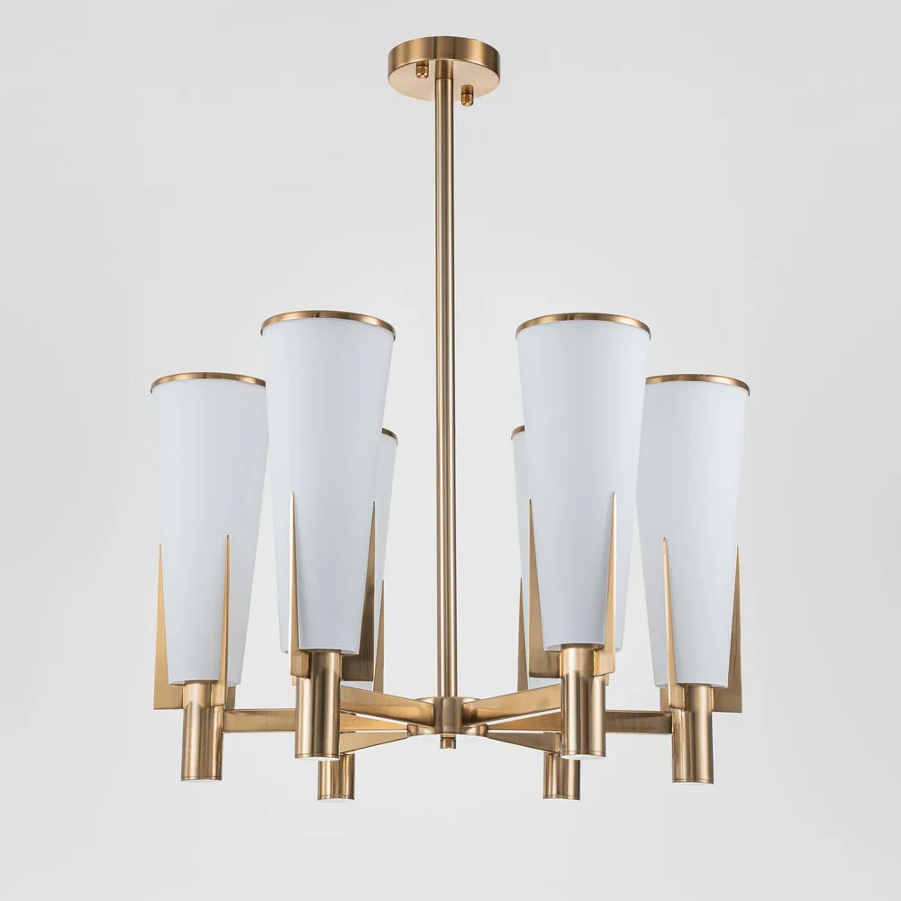 Germaine Chandelier in Antique Brass