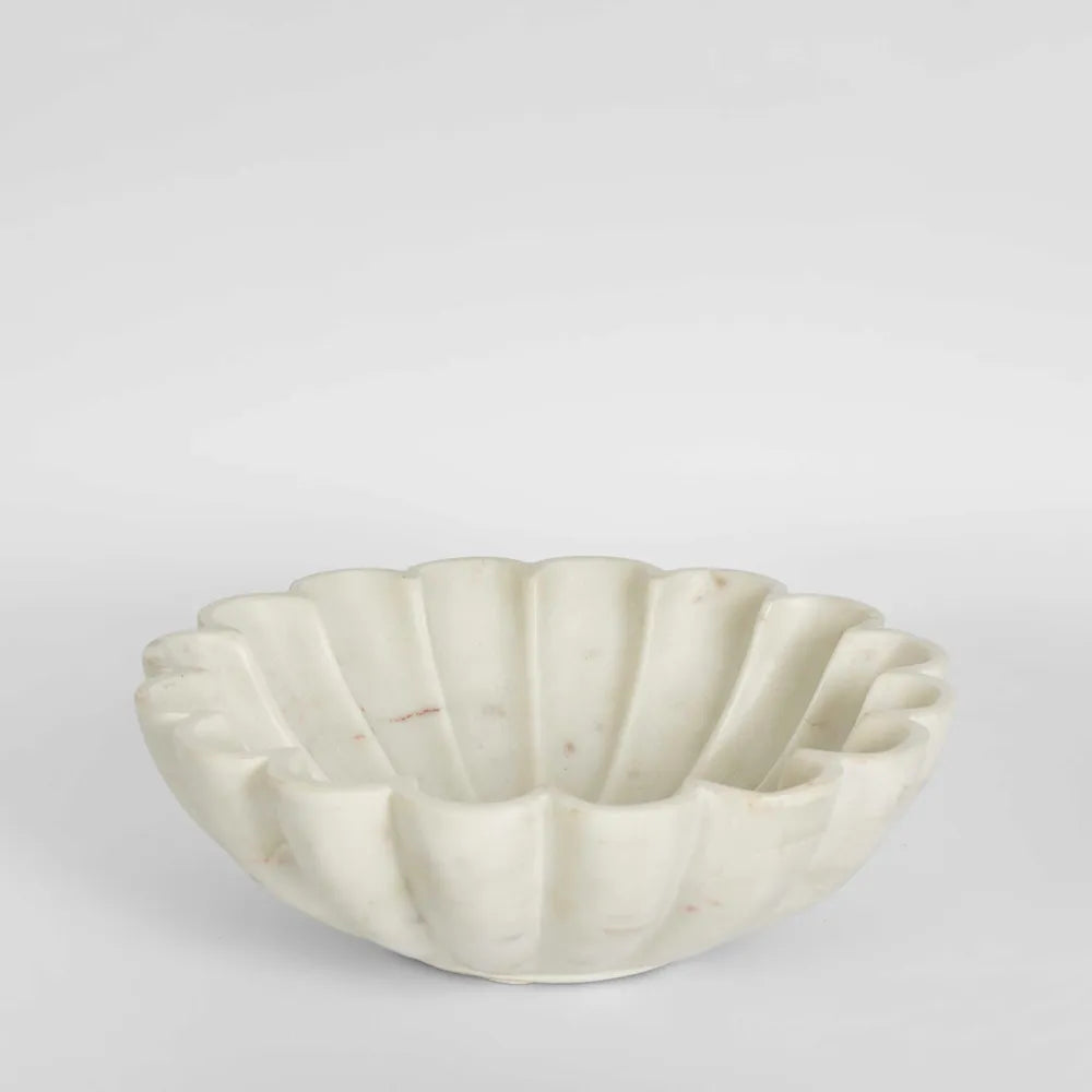 Flourish Marble Bowl