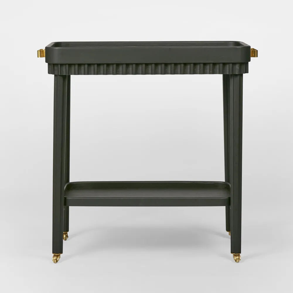 Jack's Oak Bar Cart