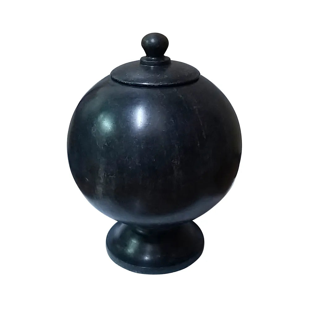 Marble Globe Jar