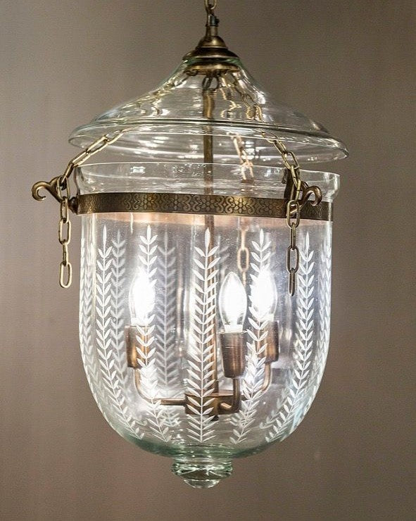 Glass Bowl Pendant