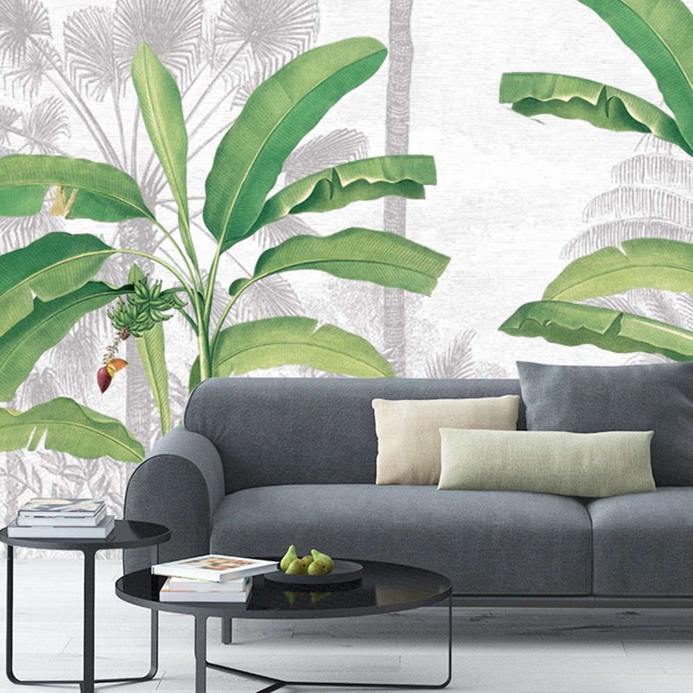 New Concept Moveable Wall Paper - Palms