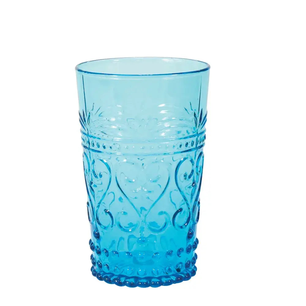Glass Tumbler Set of 8 in Ocean Marine