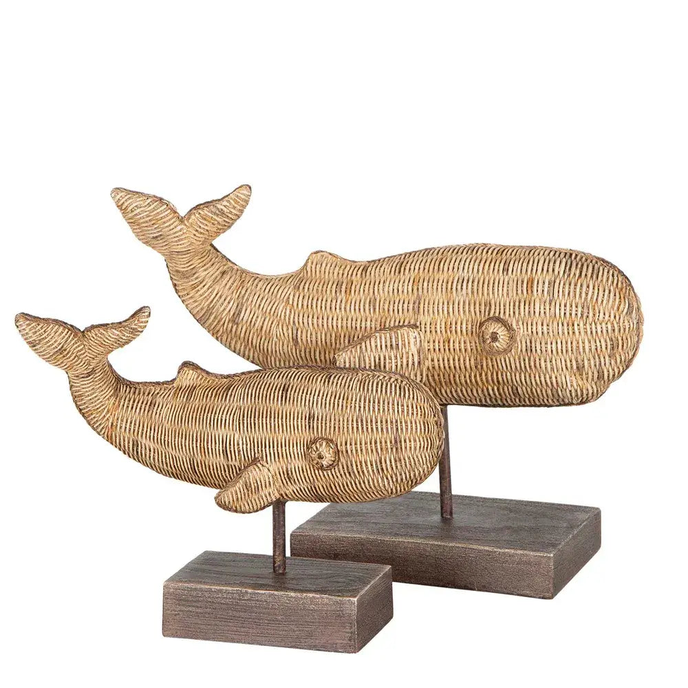 Large Atlantis Whale on Stand