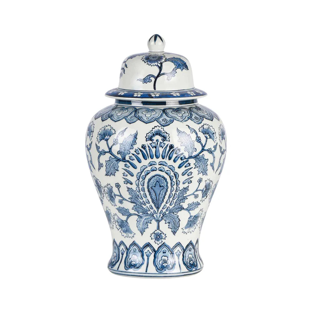 Peacock Ginger Jar
