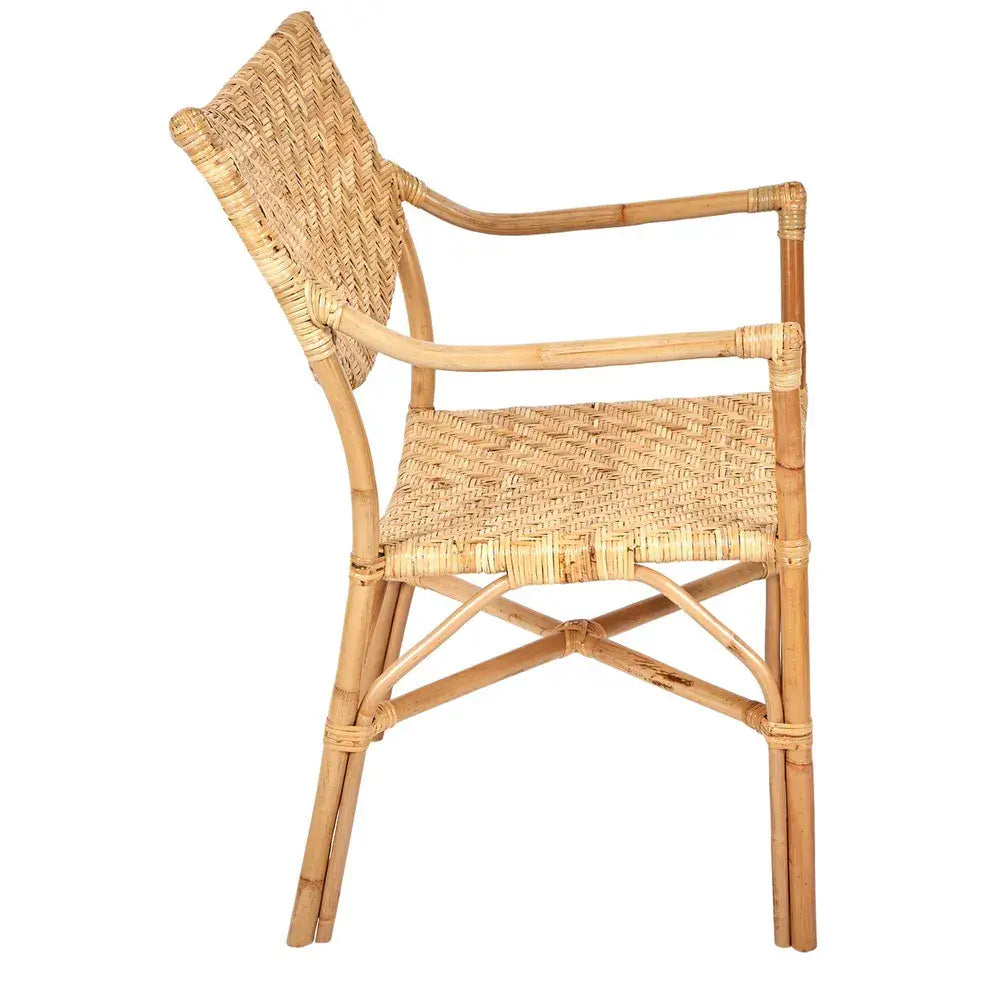 Riviera Rattan Armchair in Natural