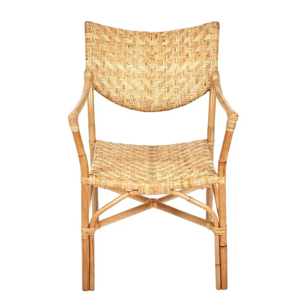 Riviera Rattan Armchair in Natural