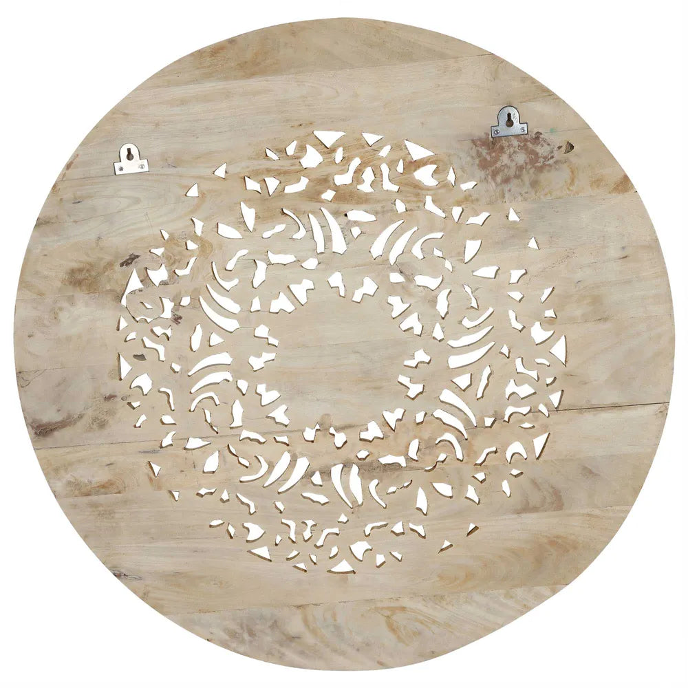 Jaipur Round Carved Panel