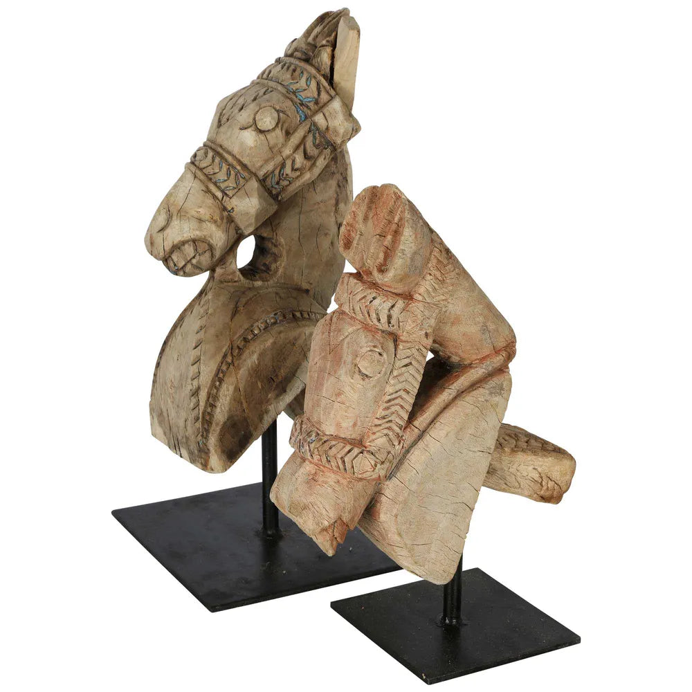 Horse Head on Stand