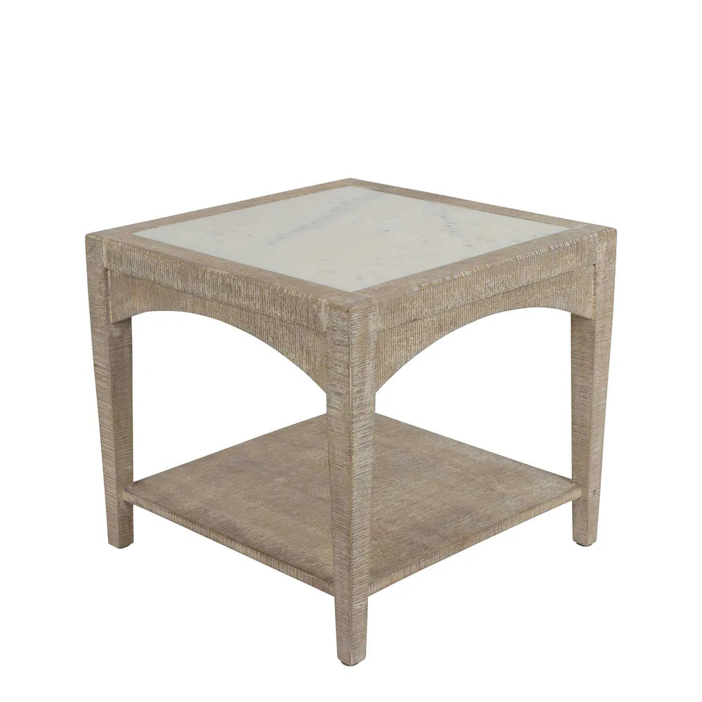 Corfu Marble Square Side Table