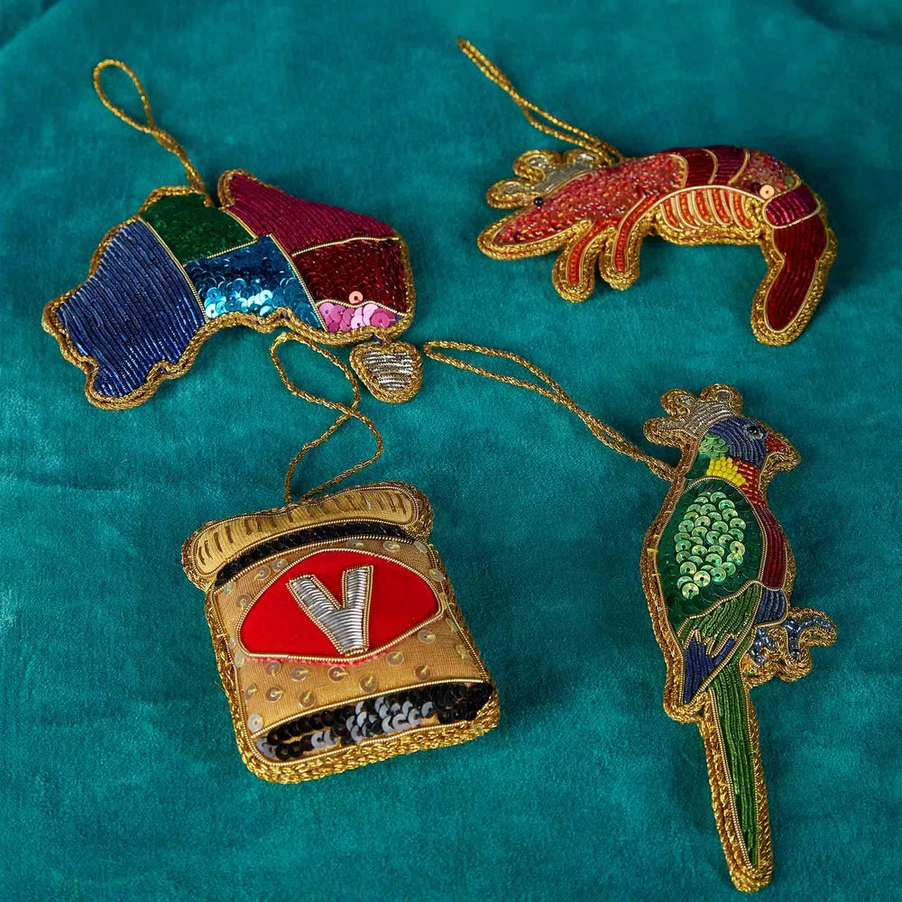 Australia Sequin Hanging Decoration