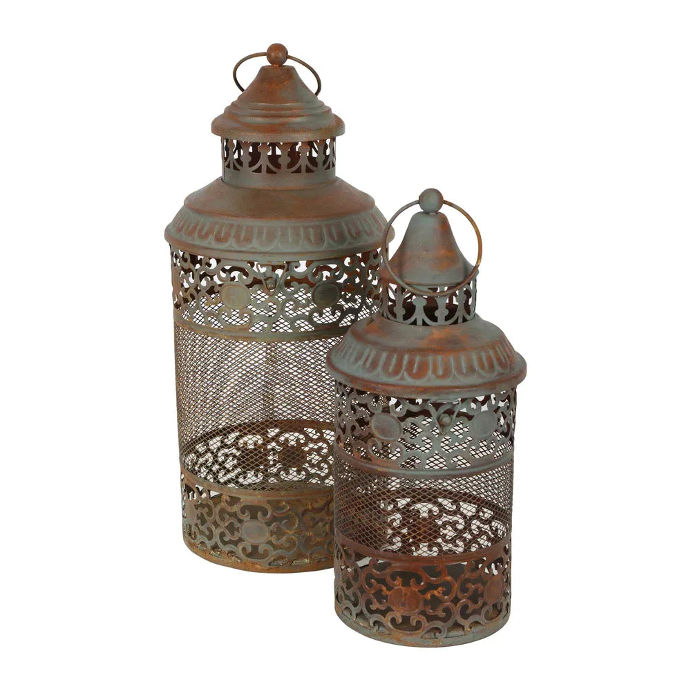 Barham Lace Hurricane Lantern