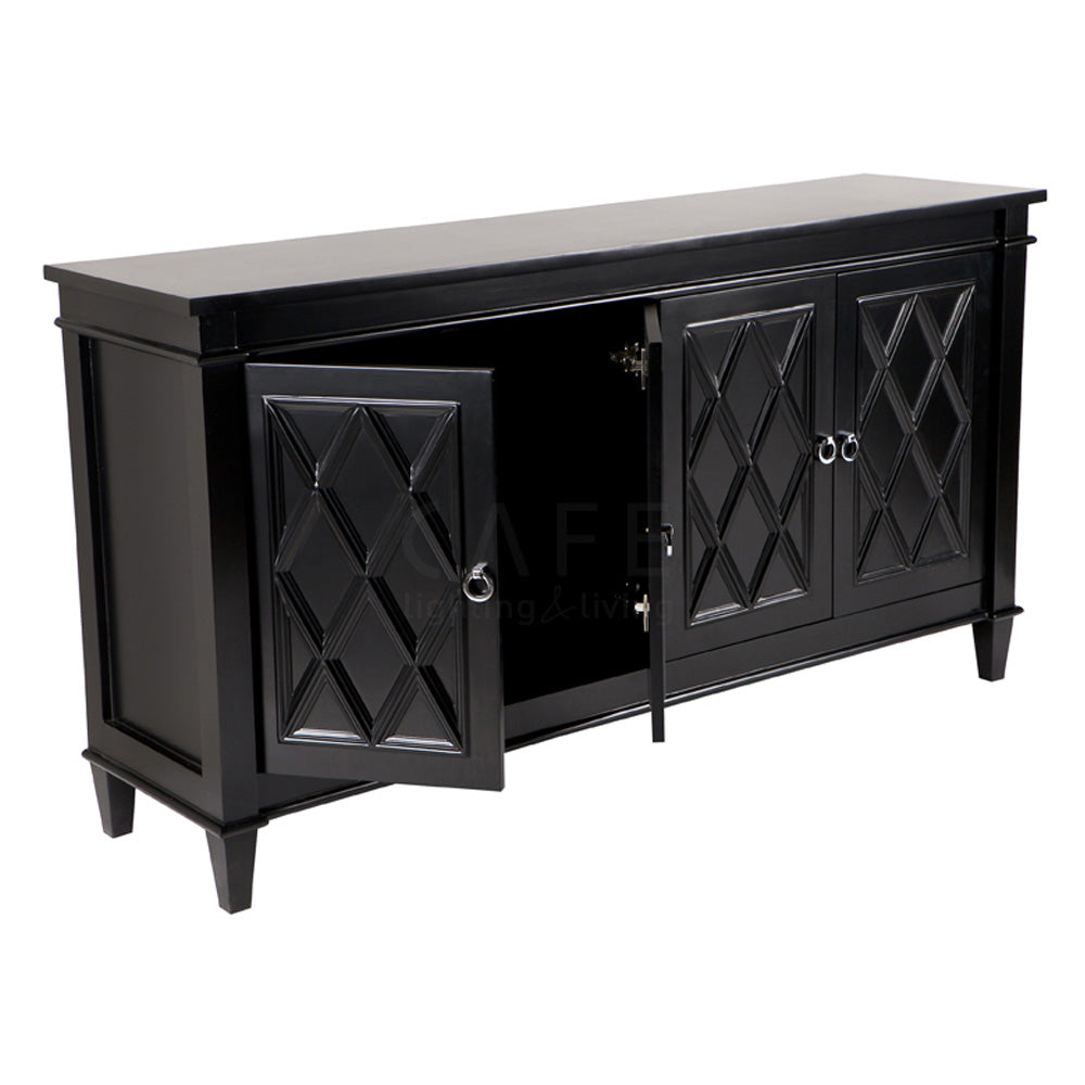 Plantation Buffet in Black