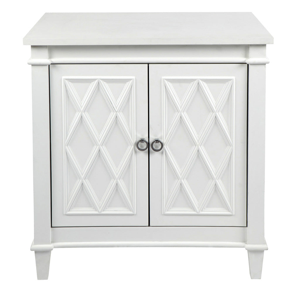 Plantation Cabinet in White
