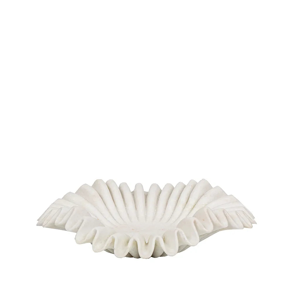 Lehriya Marble Bowl in White