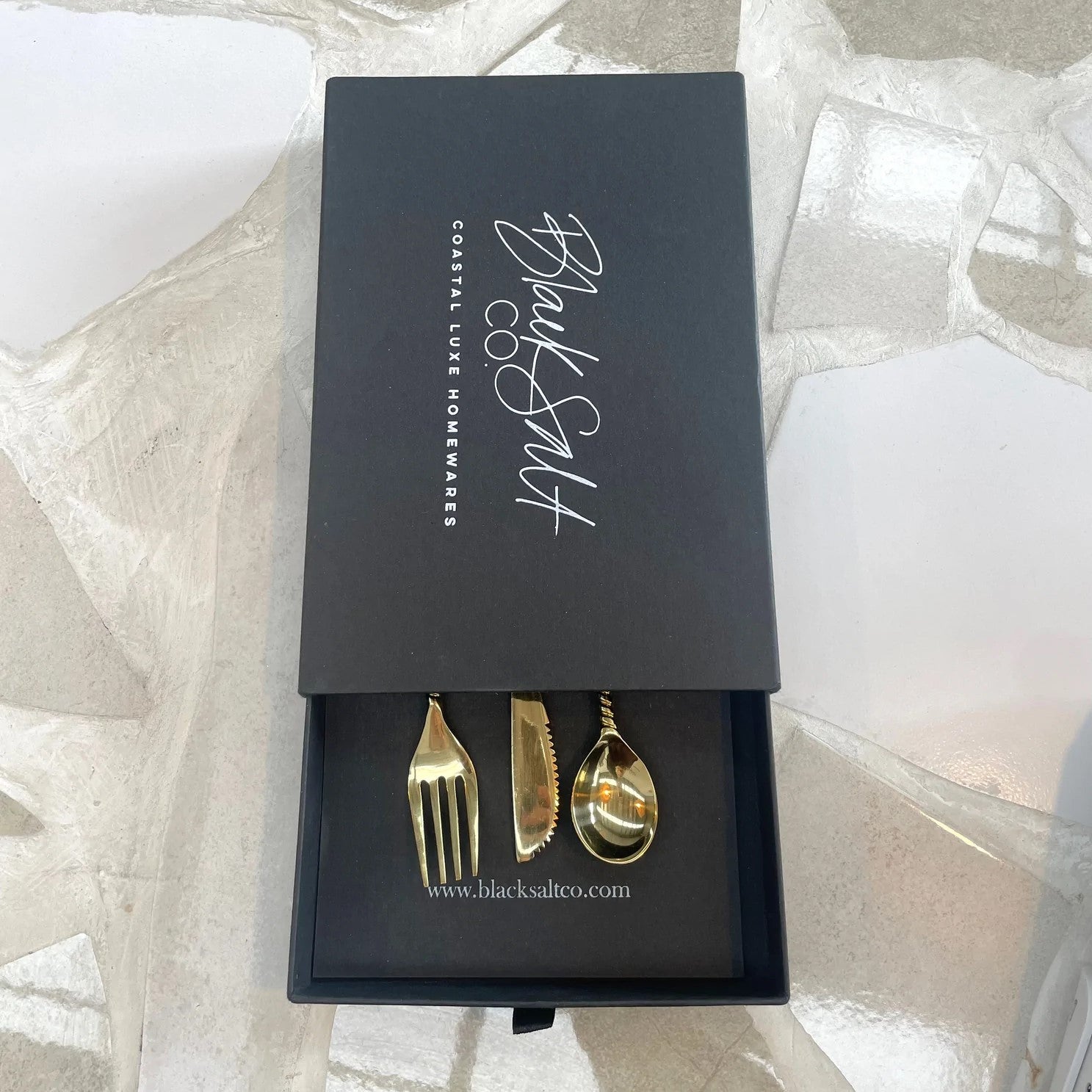 The Brass Cutlery - Gift Box Set