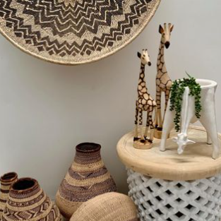 Ceramic Giraffe Pot