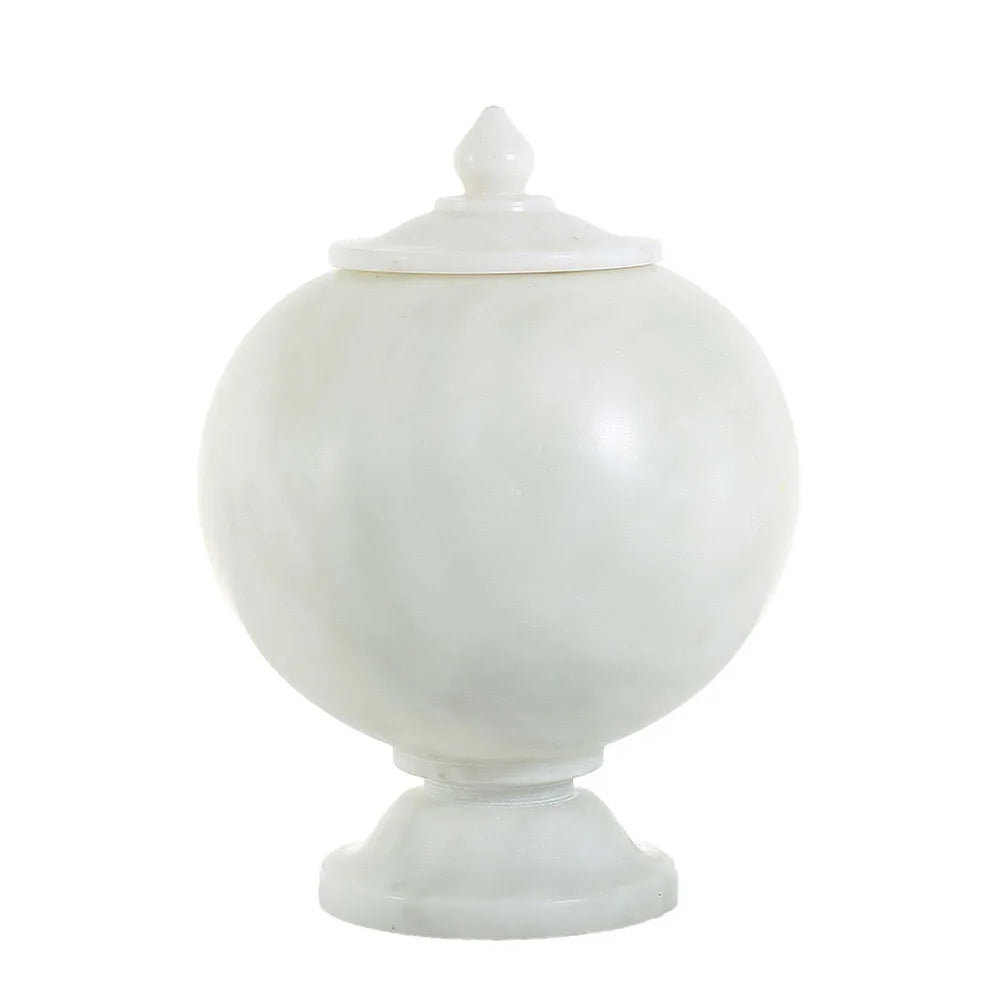 Marble Globe Jar