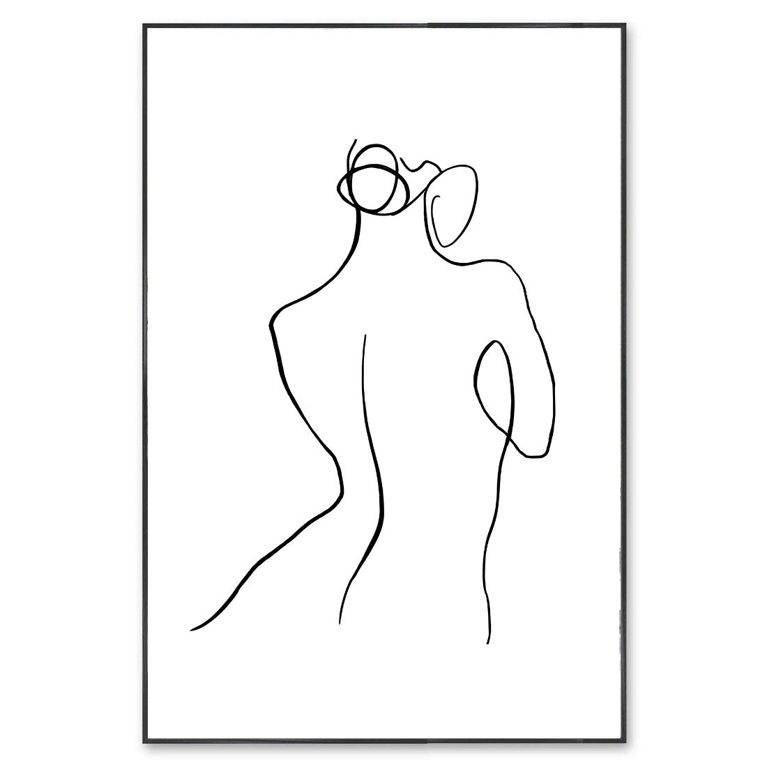 Female Body Sketch Wall Art